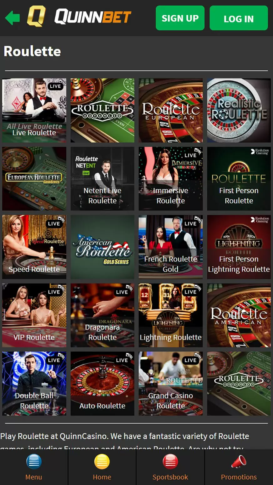 mobile app
