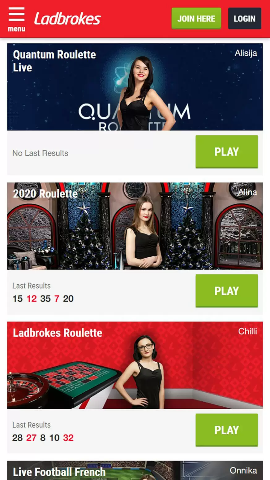 mobile app